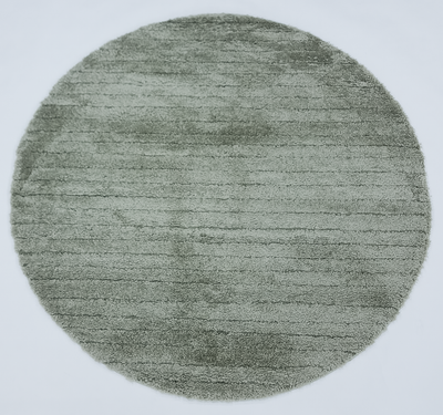 IDEAL SHAGGY  80409 340 GREEN (ROUND)