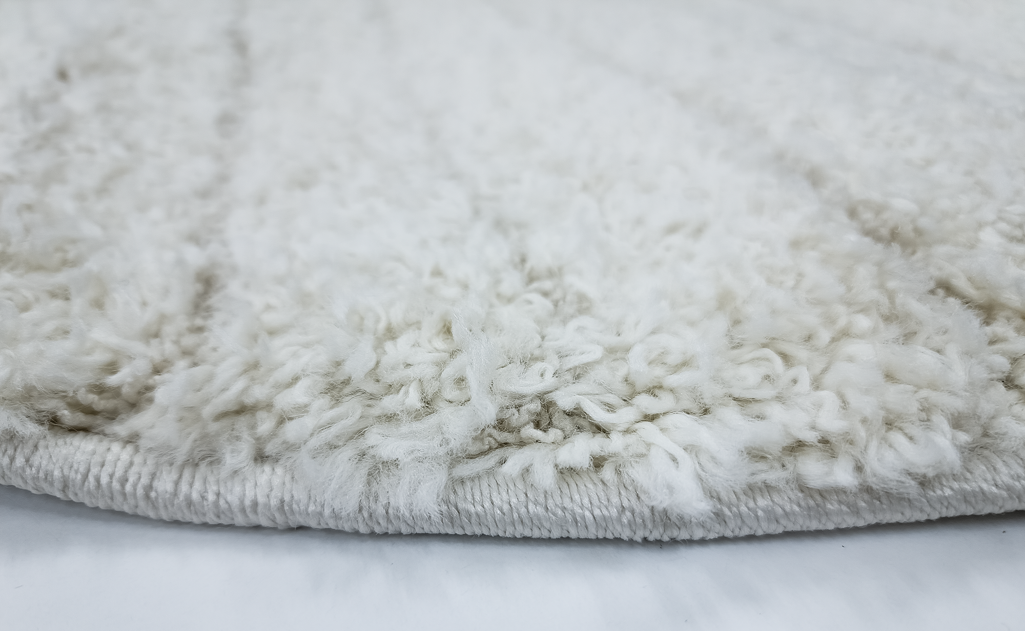 IDEAL SHAGGY 80409 360 CREAM (ROUND)