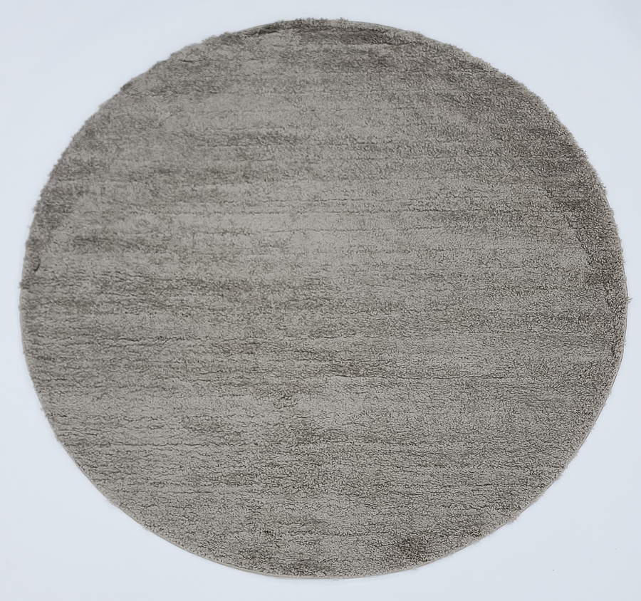 IDEAL SHAGGY 80409 380 BROWN (ROUND)
