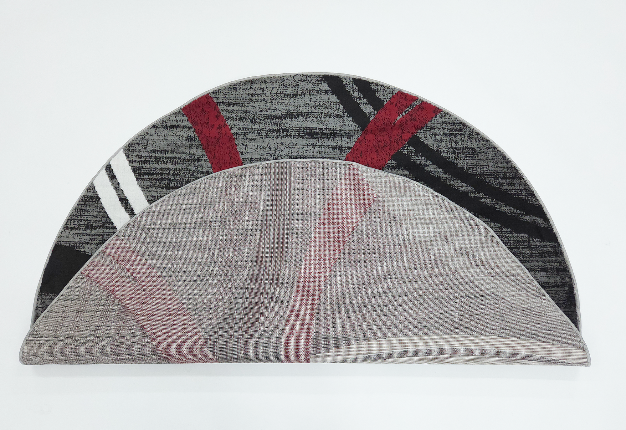 Alexa  815 DARK GREY/RED (ROUND)