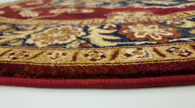 Ottoman 8583 RED/RED (Round)