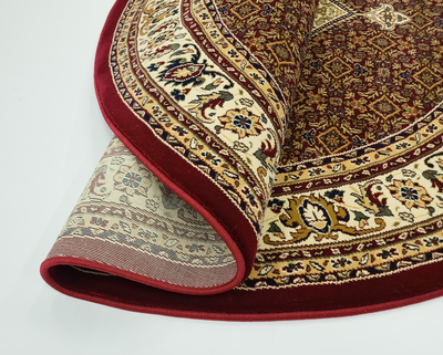 Ottoman 9052 RED/RED (Round)