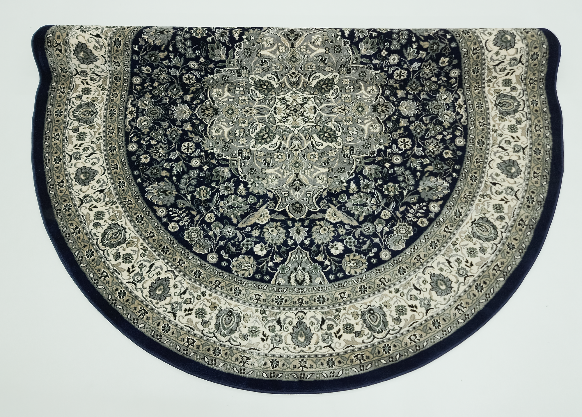 Ottoman 9063 NAVY/NAVY (Round)