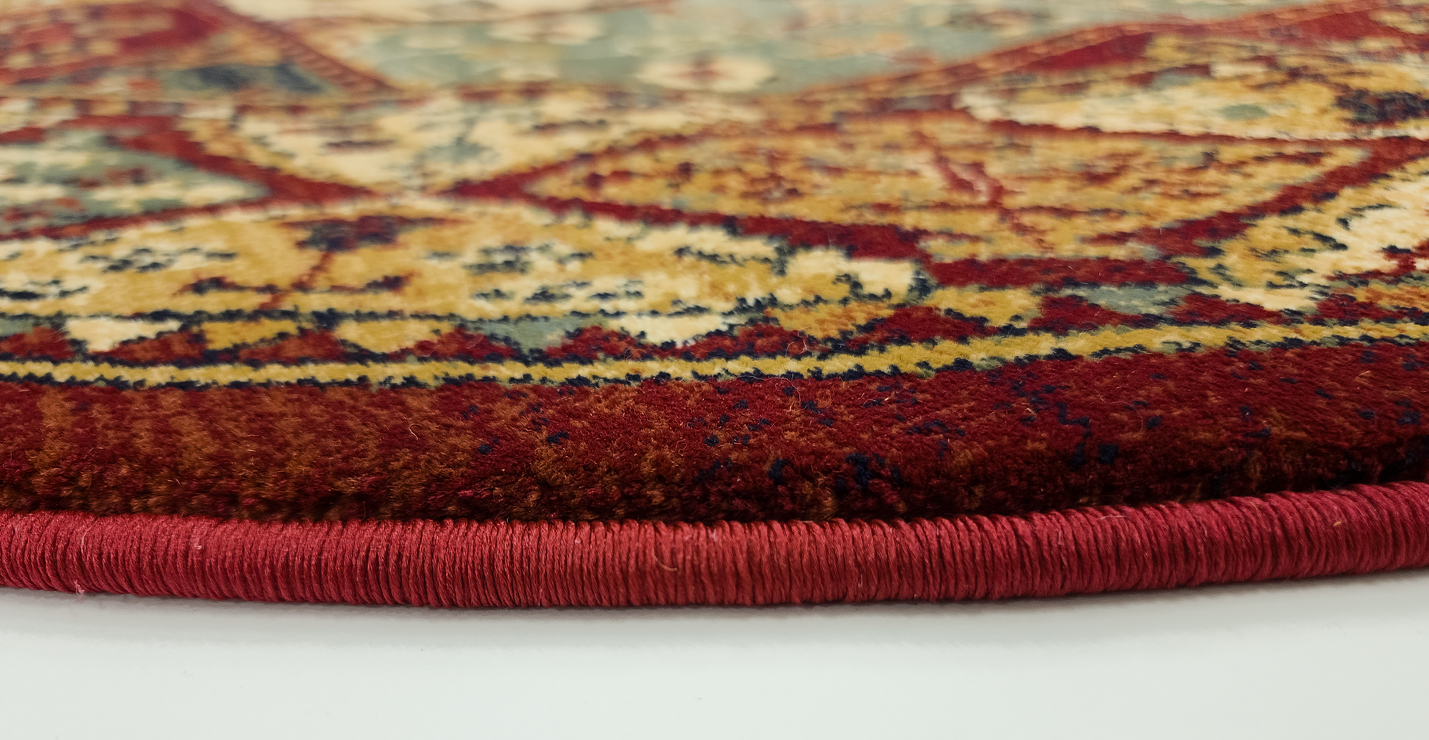 Ottoman 9543 RED/RED (Round)