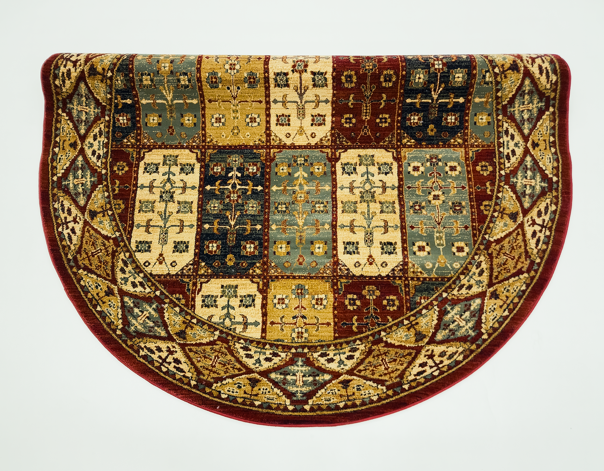 Ottoman 9543 RED/RED (Round)