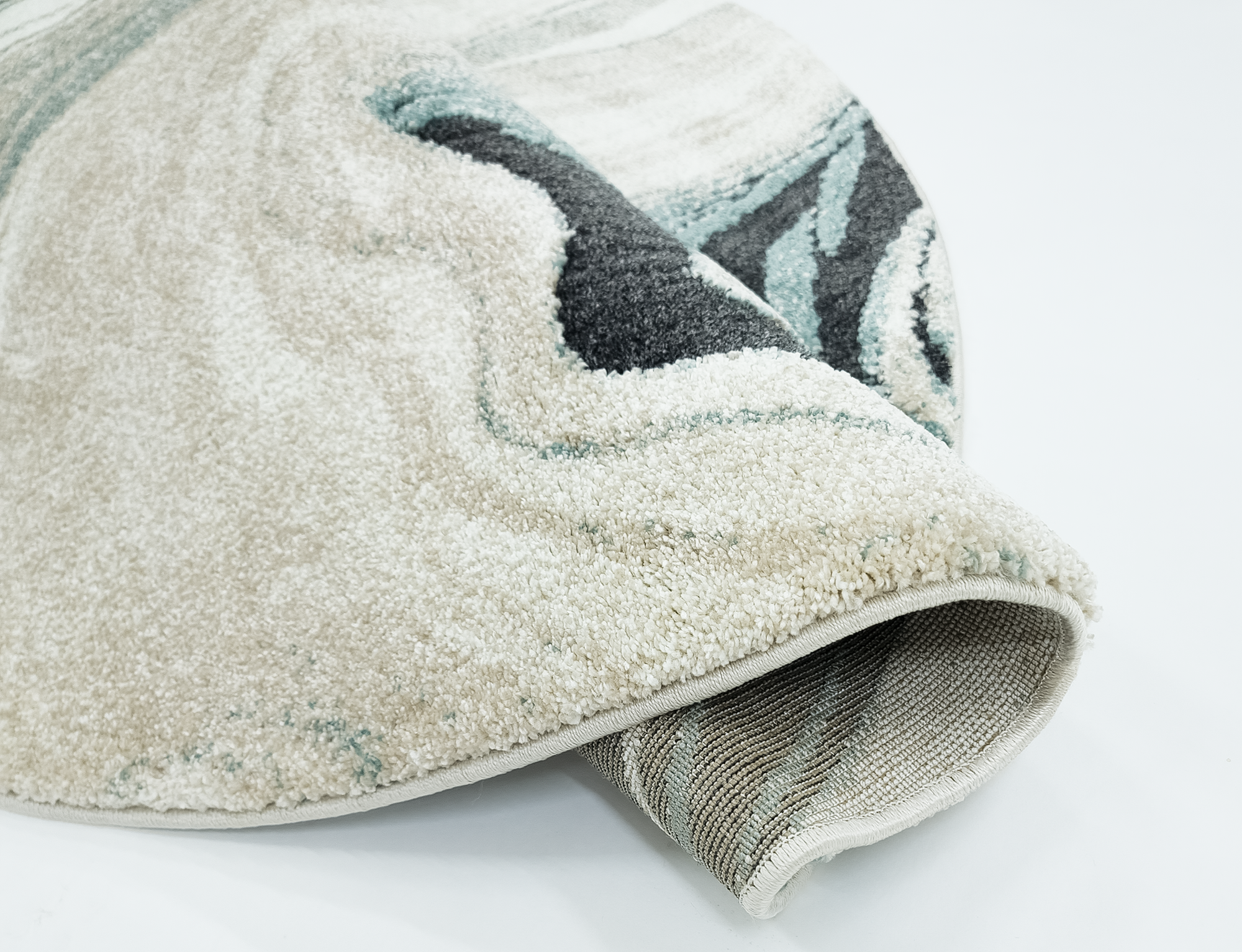 NIRVANA 982 AQUA/CREAM (ROUND)