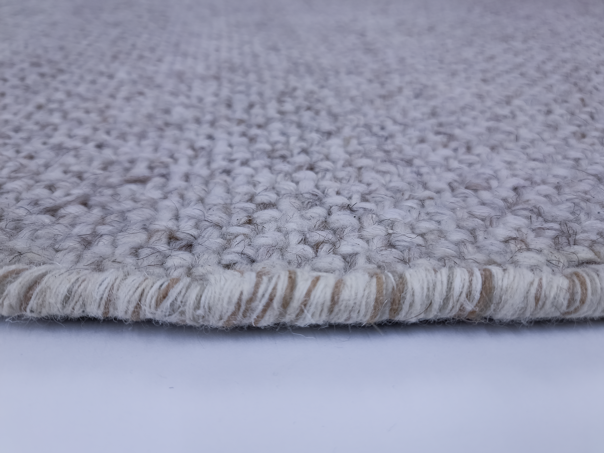 AMIRA BEIGE-WOOL &  POLYESTER