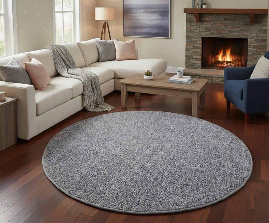 AMIRA ANTHRA -WOOL &  POLYESTER (ROUND)