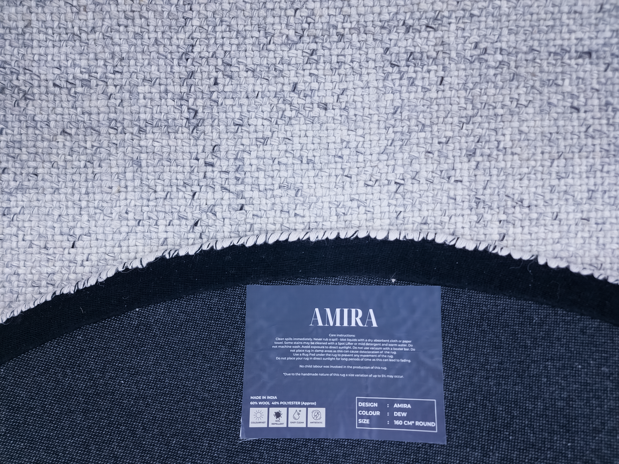 AMIRA DEW-WOOL &  POLYESTER