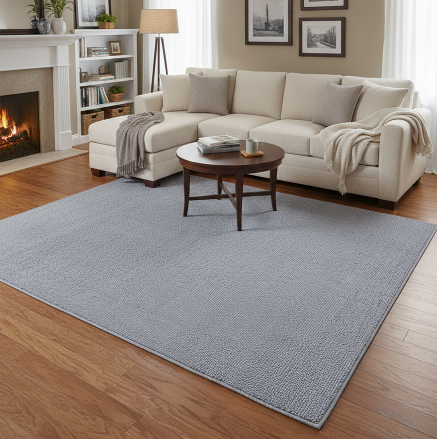 AMIRA GREY-WOOL &  POLYESTER