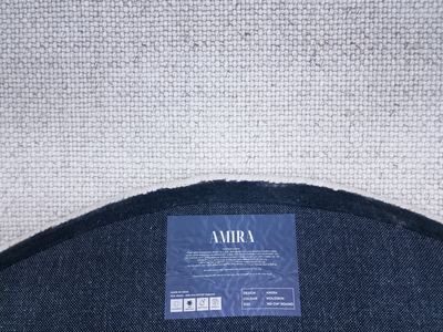 AMIRA MOLESKIN-WOOL &  POLYESTER