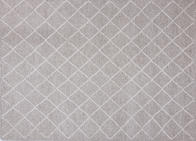 ARGYLE DIAMOND BEIGE-WOOL &  POLYESTER