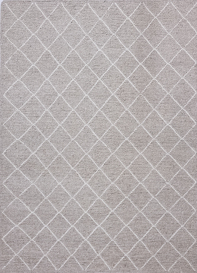 ARGYLE DIAMOND BEIGE-WOOL &  POLYESTER