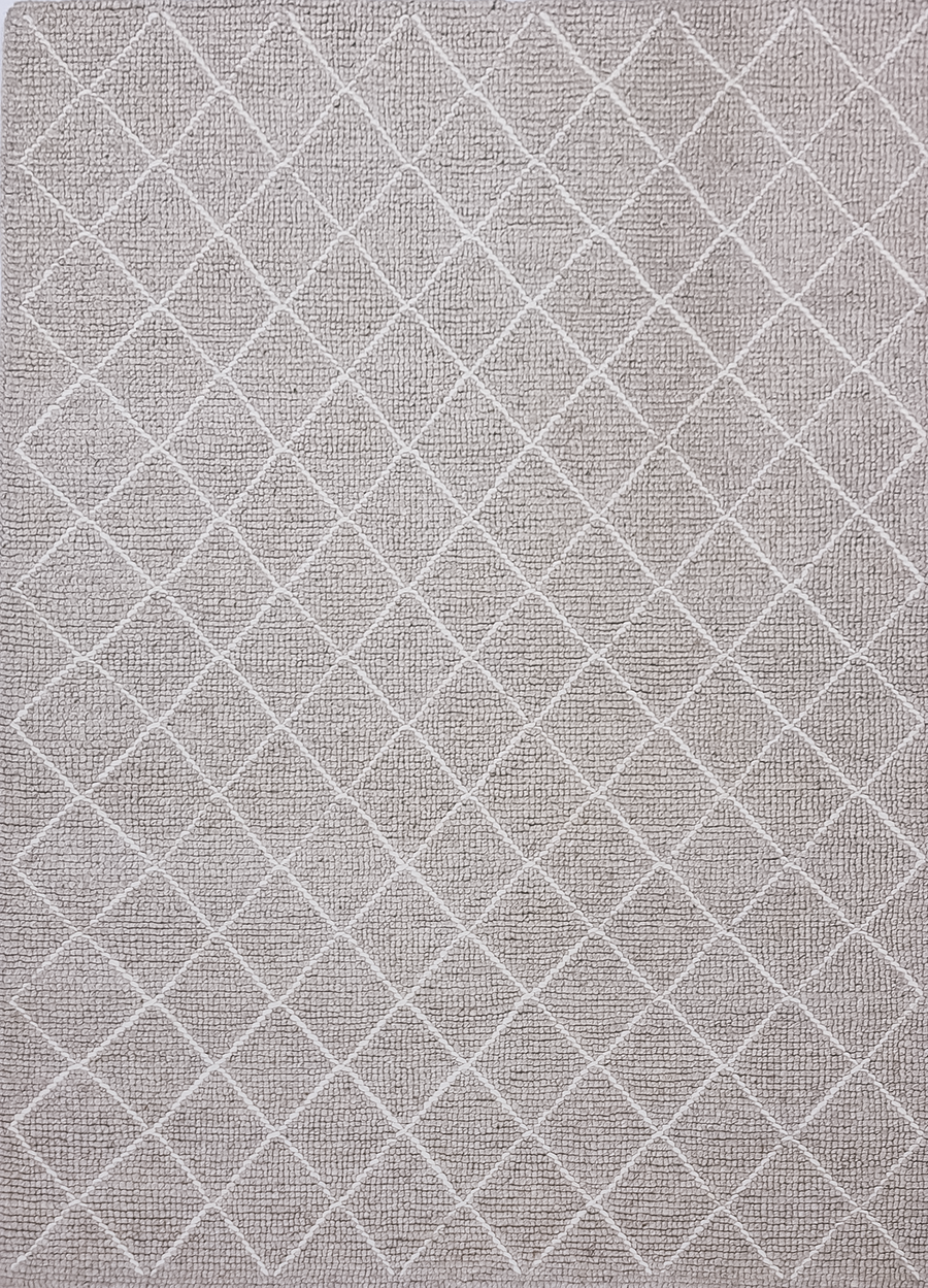 ARGYLE DIAMOND BEIGE-WOOL &  POLYESTER