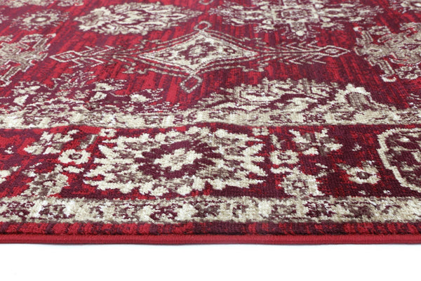 Alexa 6890 RED/CREAM - WA Rugs