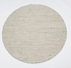 ASTRID IVORY NATURAL - WOOL & COTTON (Round)