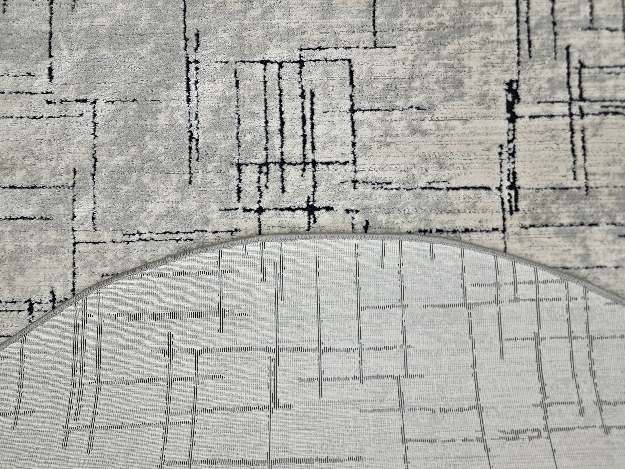 Boho  270 CREAM/ANTHERCITE (ROUND)