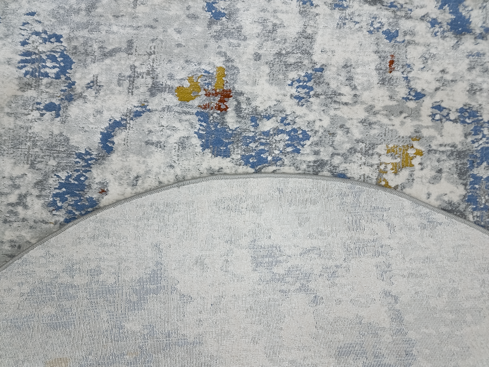 Boho  273 LIGHT GREY/MULTI (ROUND)