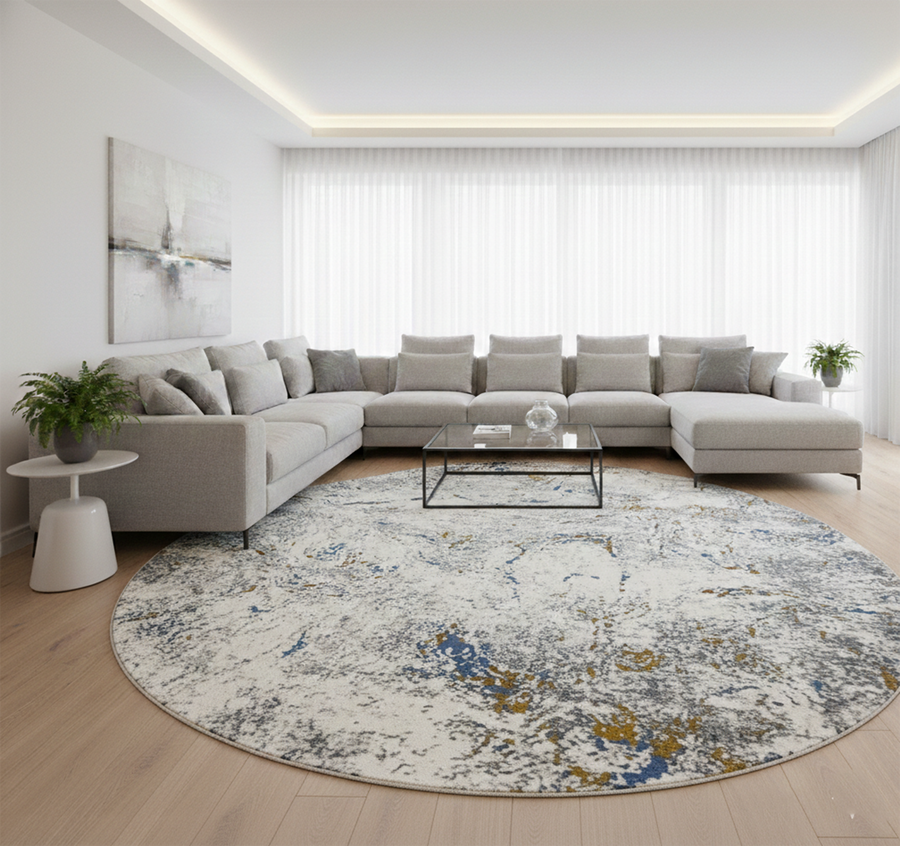 Boho 278 CREAM/MULTI (ROUND)