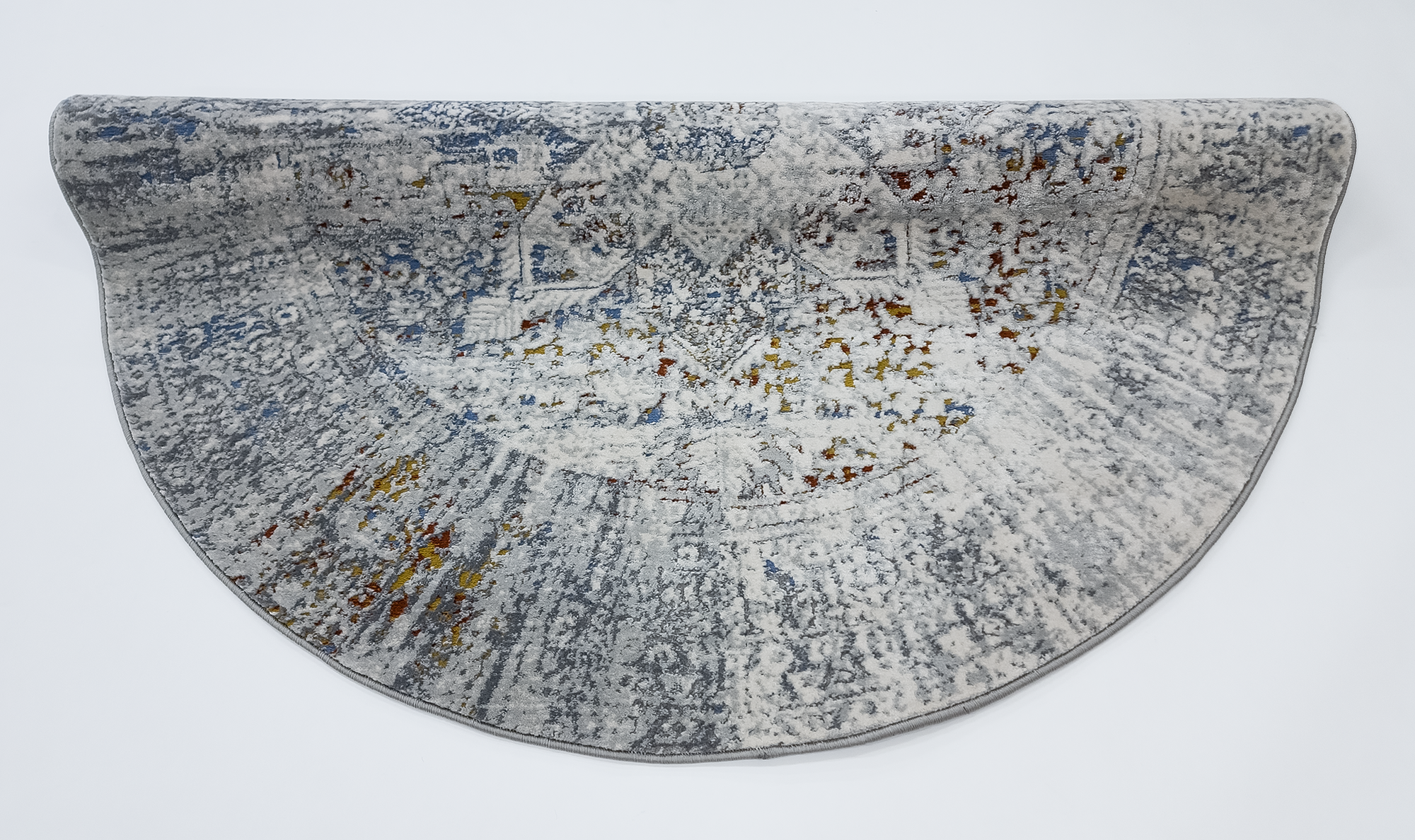 Boho 524B L.GREY/MULTI (ROUND)