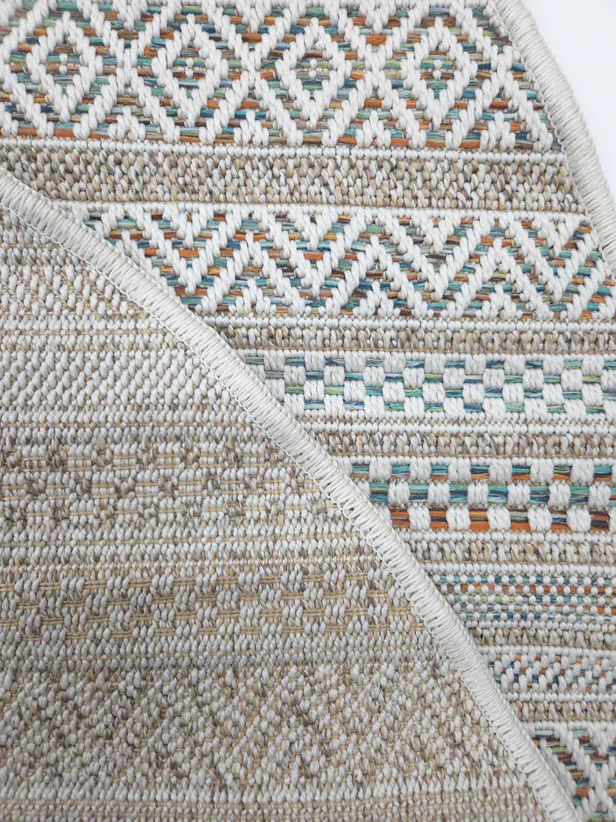 Byron 3820 M.ORANGE AQUA Cream L.Beige / M.ORANGE AQUA (Round)