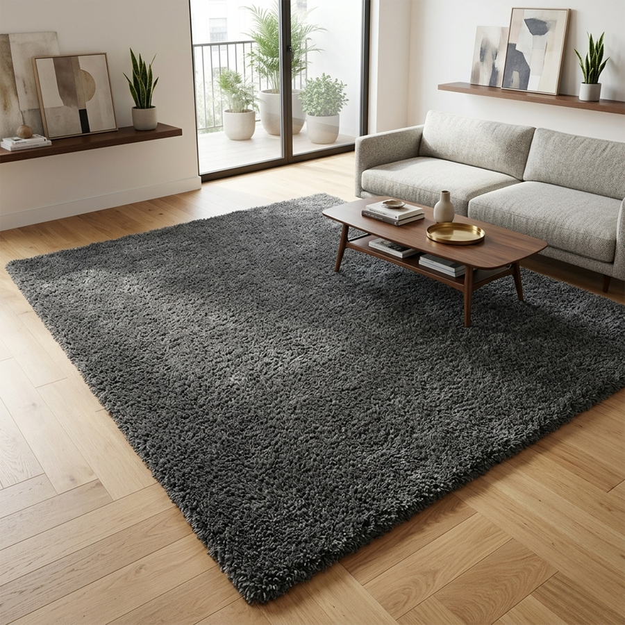 FIONA SHAGGY ANTHRACITE