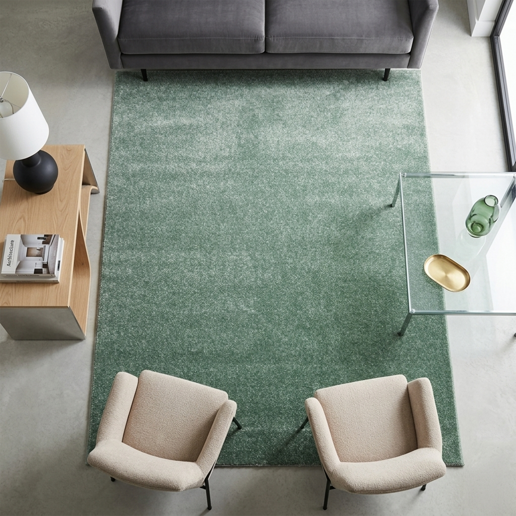 Frisee Plain Green