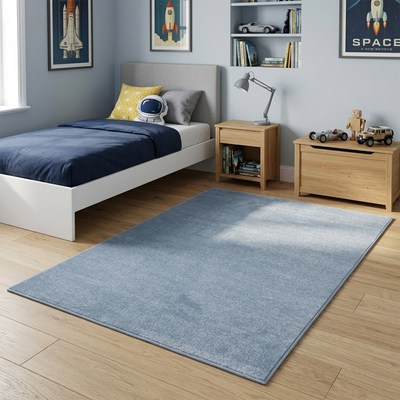 Frisee Plain Light Blue