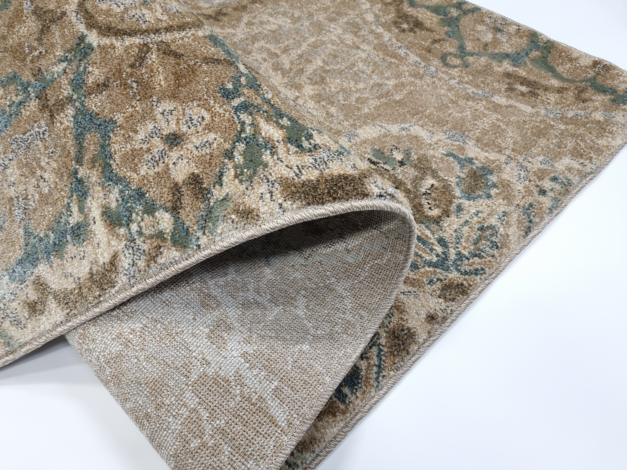 GENESIS 140X200 208 BEIGE BLUE