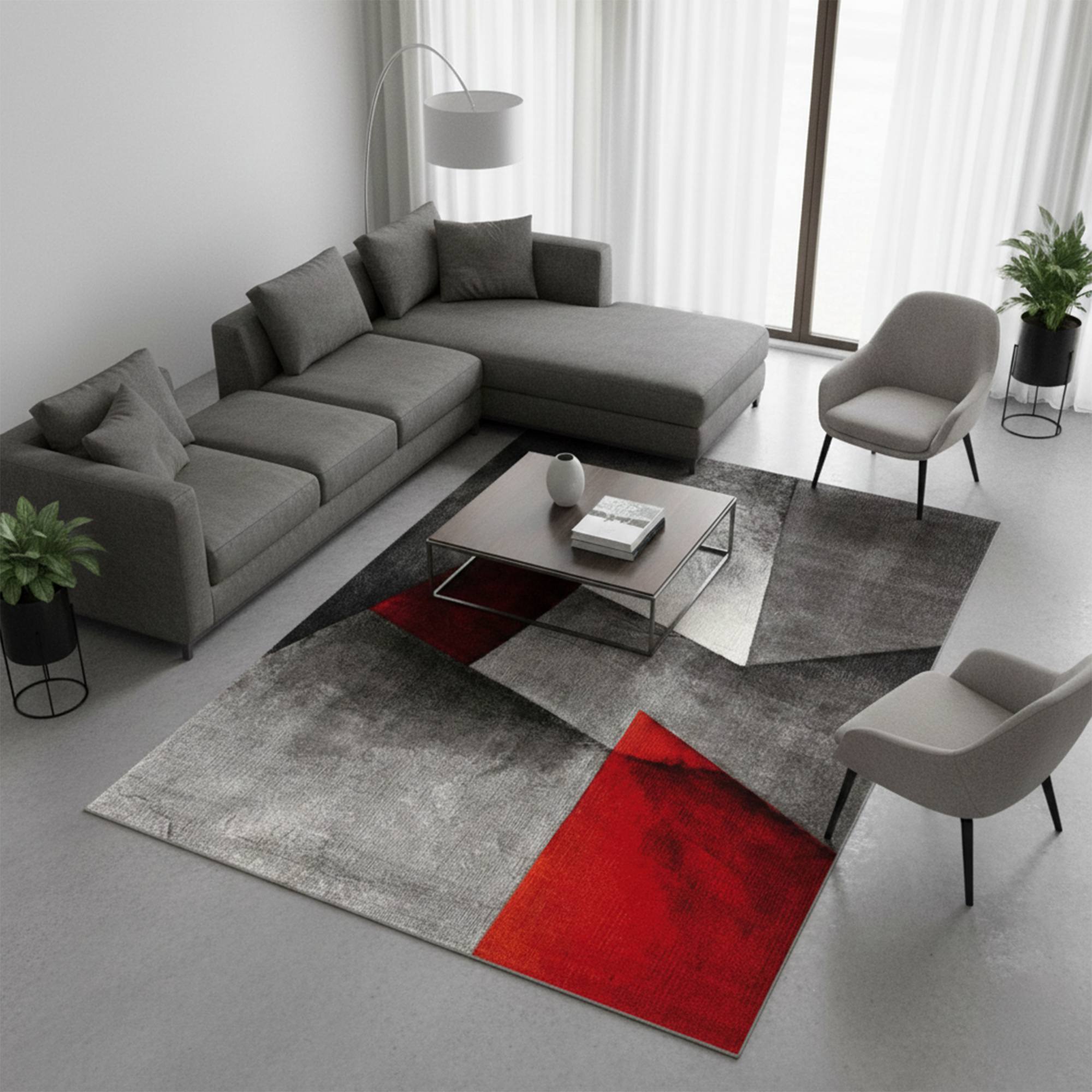 Sapphire  1 GREY/RED