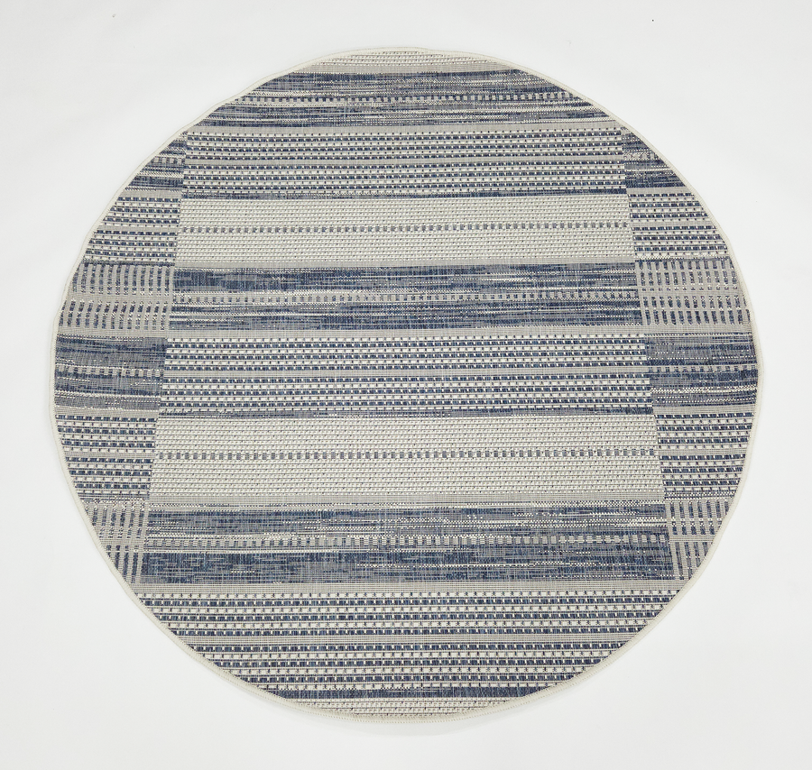 LUSH 1150 Ecru S. Navy (Round)