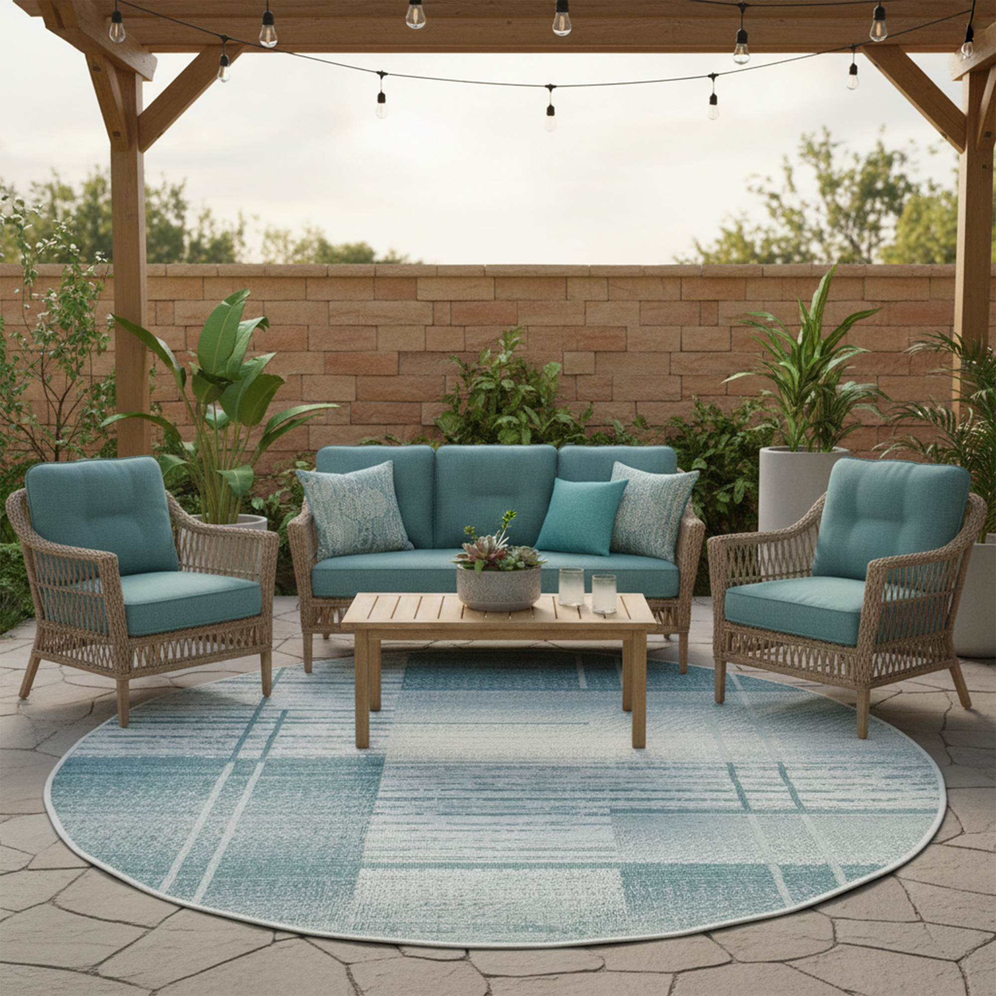 LUSH  1145 Ecru S. Aqua