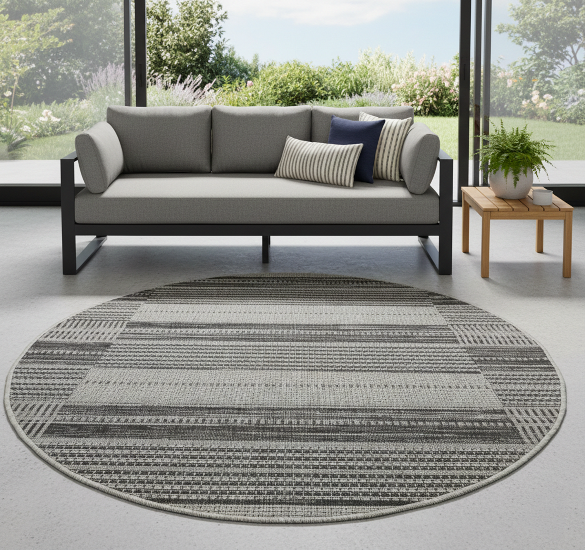 LUSH  1150 S. Grey S. Black (Round)