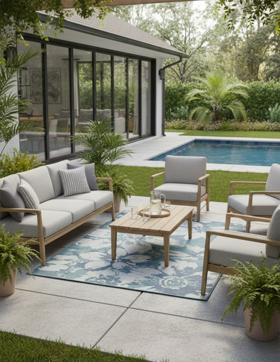 LUSH  1173 S. Aqua Ecru S.NAVY