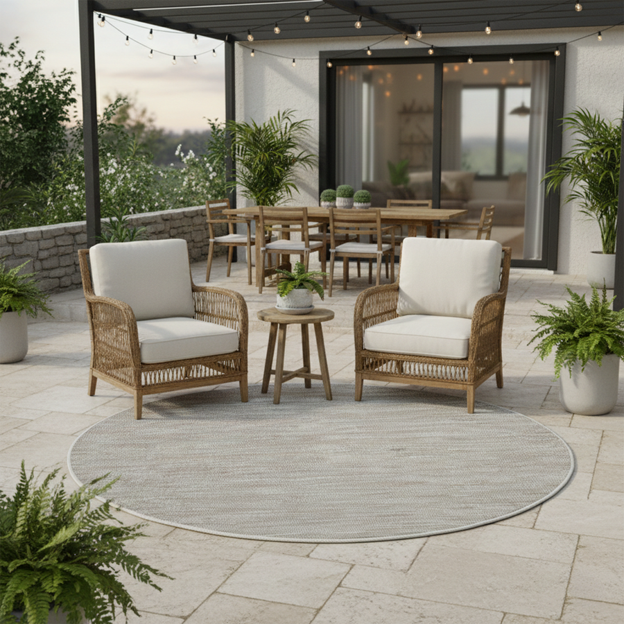 LUSH  1193 Ecru S. Grey (Round)