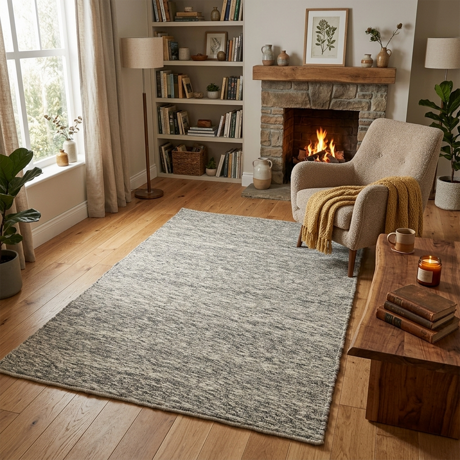 Lucia Slate(Wool Rug)
