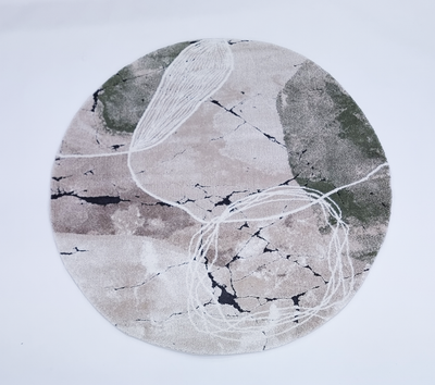 NIRVANA 2784 GREEN/CREAM (ROUND)