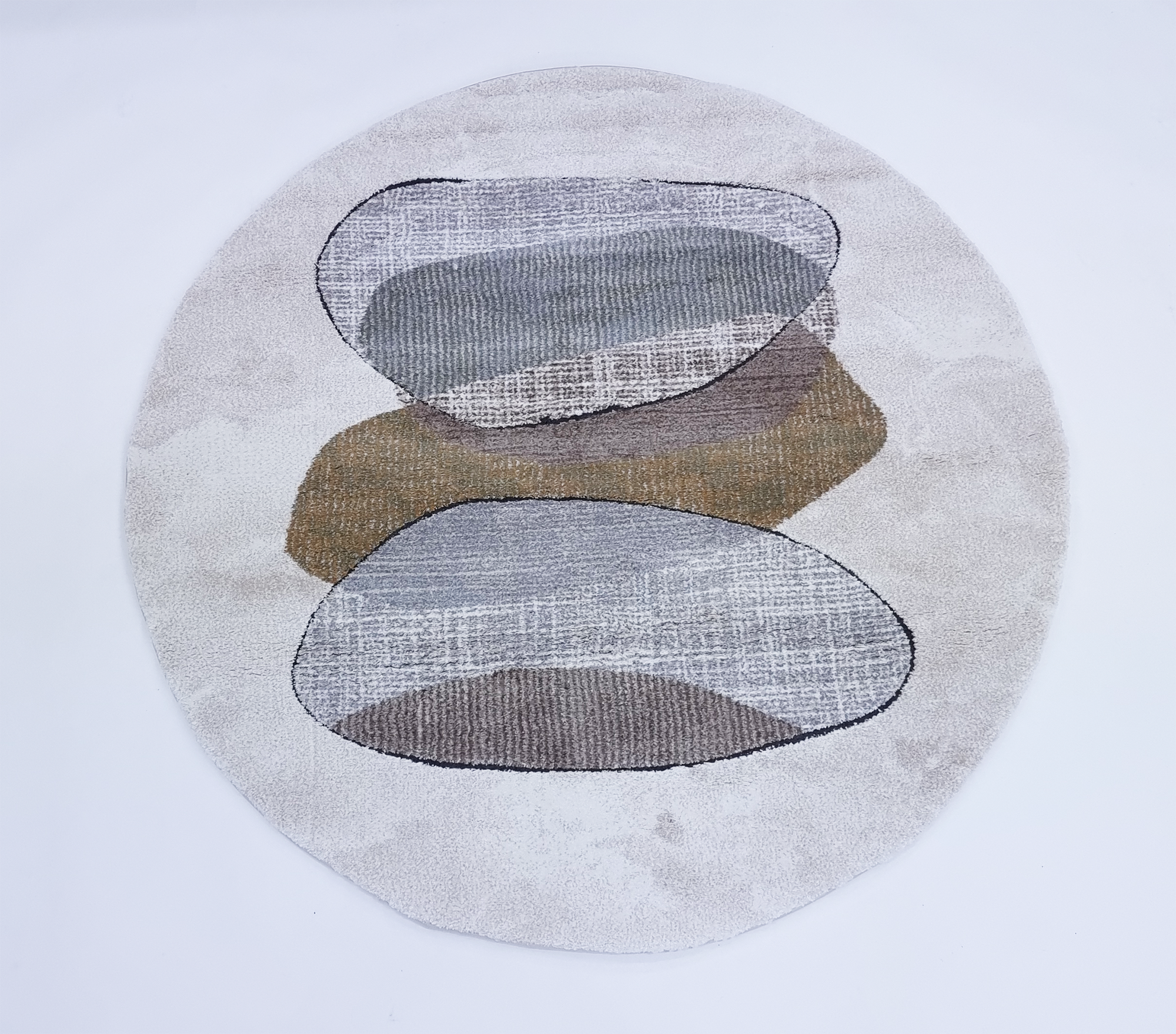 NIRVANA 2929 GREEN/CREAM (ROUND)