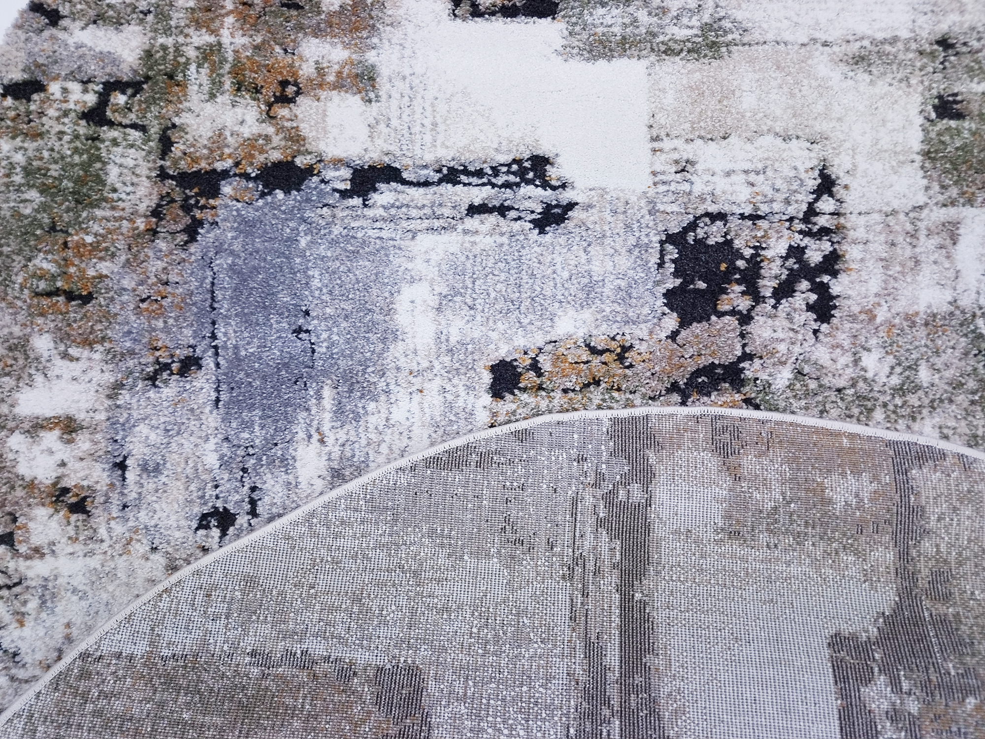 NIRVANA 2931 GREEN/CREAM (ROUND)