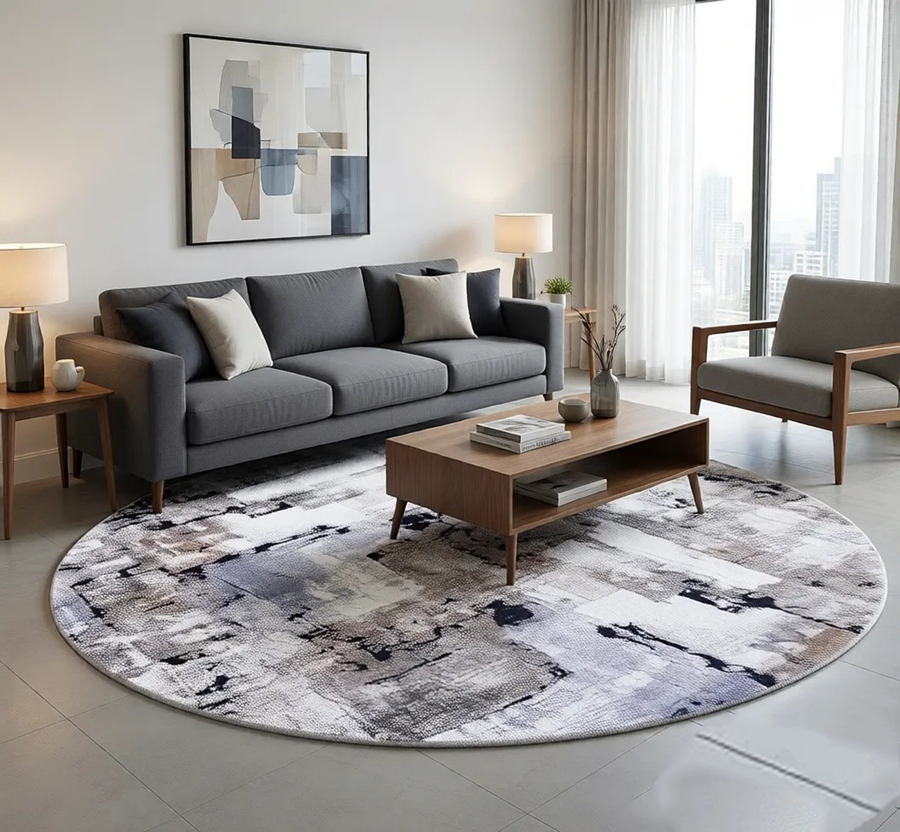 NIRVANA 2931 GREEN/CREAM (ROUND)