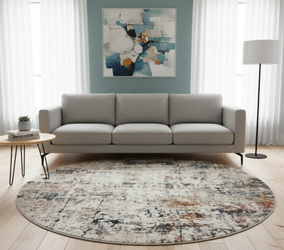 NIRVANA  250 BLUE/CREAM (Round)