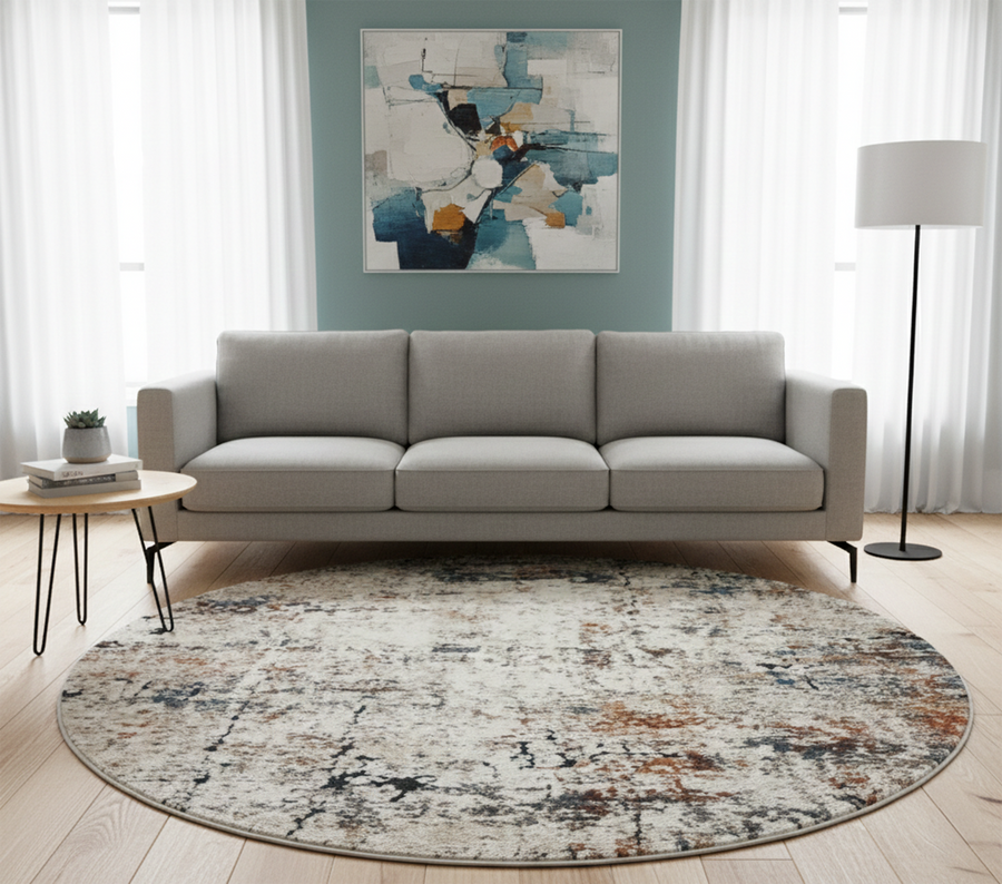 NIRVANA  250 BLUE/CREAM (Round)