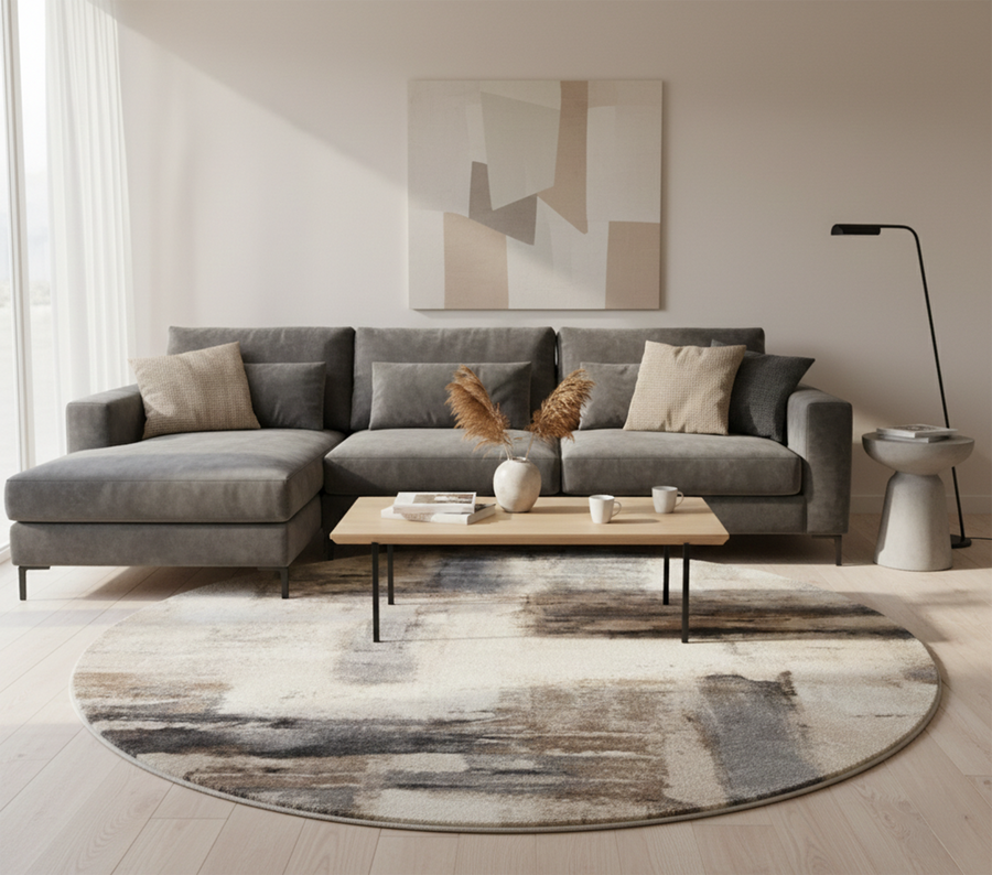 OASIS 150 GREY/CREAM (Round)