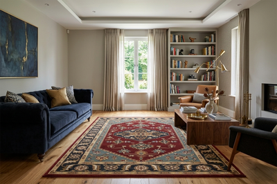 Ottoman 6432 RED/RED