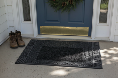 Outdoor PVC Door mat (Welcome A2 Black)