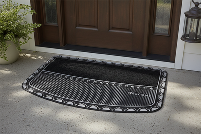 Outdoor PVC Door mat (Welcome C1 Silver)