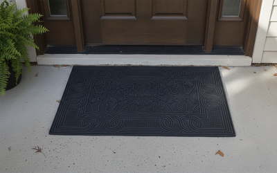 Outdoor PVC Door mat (Welcome E1 Black)