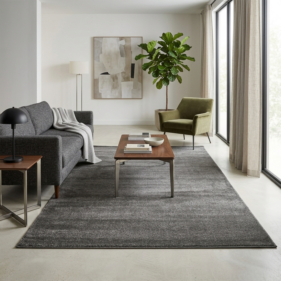 Frisee Plain D.Grey/D.Grey