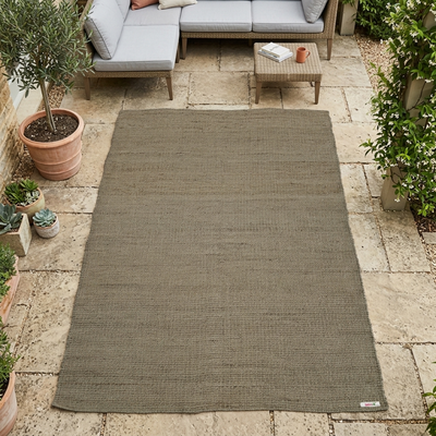 Plain Jute Grey