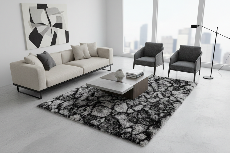 Posh Shaggy 024 BLACK/GREY